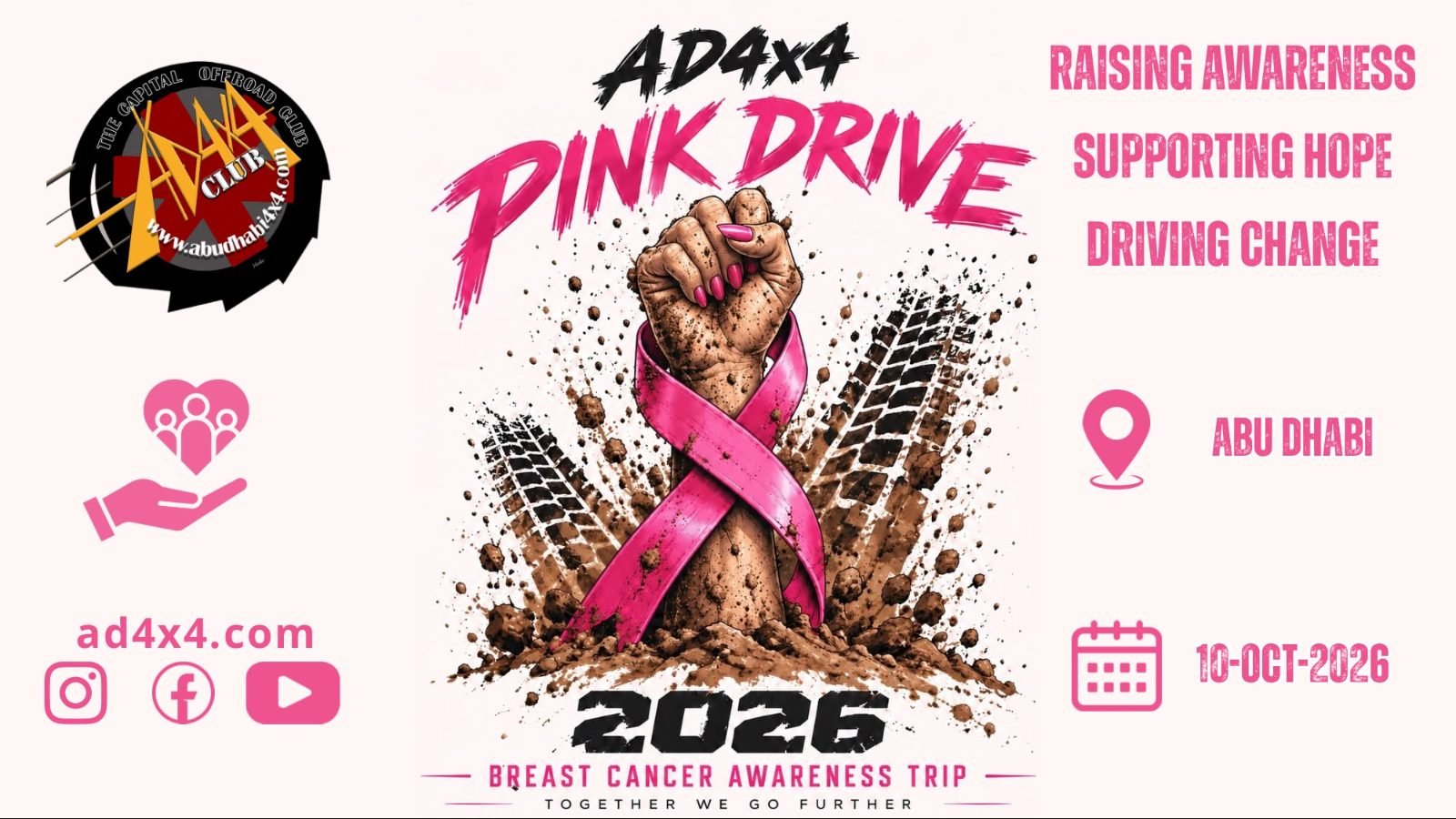 🎀🩷AD4X4 PINK DRIVE — NEWBIE/ANIT CONVOY🩷🎀 trip photo